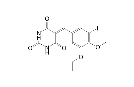 5-(3-ethoxy-5-iodo-4-methoxybenzylidene)-2,4,6(1H,3H,5H)-pyrimidinetrione