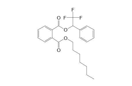 Phthalic acid, heptyl 2,2,2-trifluoro-1-phenylethyl ester