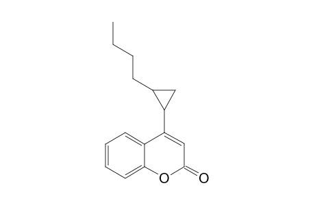 4-(2-butylcyclopropyl)-2H-chromen-2-one