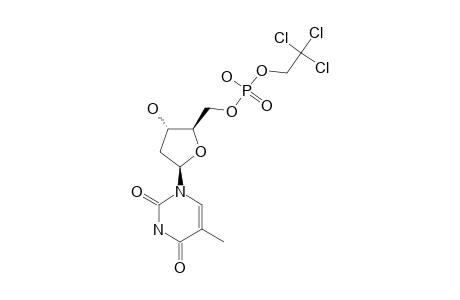 2,2,2-TRICHLORETHYL-THYMIDIN-5'-PHOSPHATE