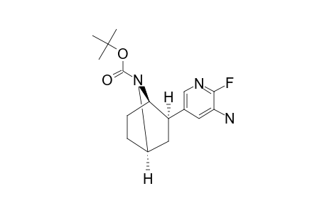 7-TERT.-BUTOXYCARBONYL-2-EXO-(3'-AMINO-2'-FLUORO-5'-PYRIDINYL)-7-AZABICYCLO-[2.2.1]-HEPTANE