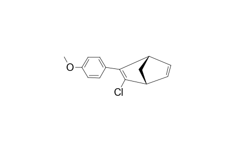 2-CHLORO-3-(4-METHOXYPHENYL)-BICYCLO-[2.2.1]-HEPTA-2,5-DIENE