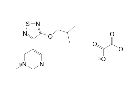 5-(4-ISOBUTYLOXY-[1,2,5]-THIADIAZOL-3-Y)L-3-METHYL-1,2,3,4-TETRAHYDROPYRIMIDINE-OXALATE-SALT