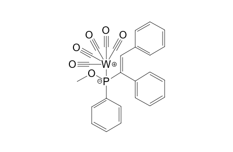 (O-Methyl (1,2-diphenylvinyl)phenylphosphinite)pentacarbonyltungsten