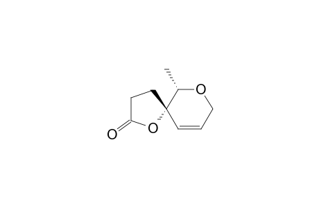 (5S,6S)-6-Methyl-1,7-dioxaspiro[4,5]dec-9-en-2-one
