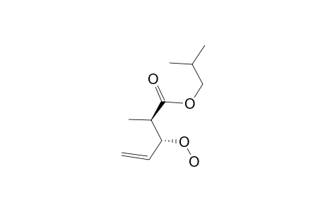 ISOBUTYL-THREO-3-HYDROPEROXY-2-METHYL-4-PENTENOATE