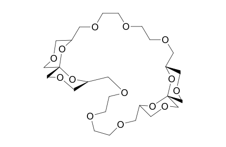 (E,E),(E,E)-(1S,5R,15R,19S,23R,33R)-3,7,10,13,17,21,25,28.31,35,37,38,39,40-Tetradecaoxatetracyclo[36.1(1,5).1(15.19),1(19,23),1(1,33)]tetracontane