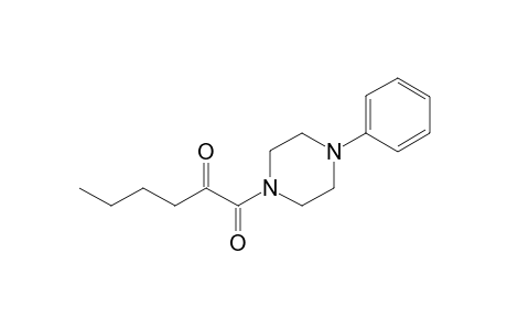 1-(4-Phenylpiperazin-1-yl)hexane-1,2-dione