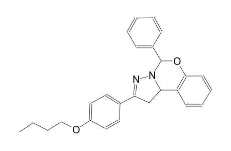 butyl 4-(5-phenyl-1,10b-dihydropyrazolo[1,5-c][1,3]benzoxazin-2-yl)phenyl ether