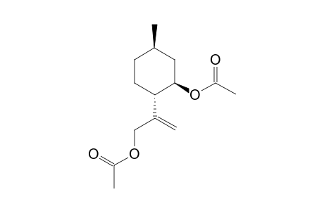 2-[(1S,2R,4R)-2-acetoxy-4-methyl-cyclohexyl]allyl acetate