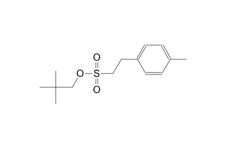 neopentyl 2-(4-methylphenyl)ethanesulfonate