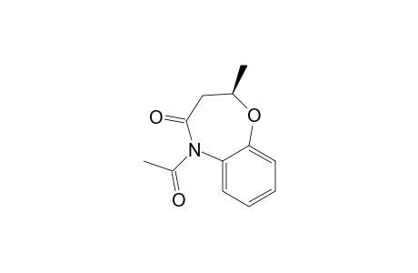 5-Acetyl-2,3-dihydro-2(R)-methyl-1,5-benzoxazepin-4(5H)-one