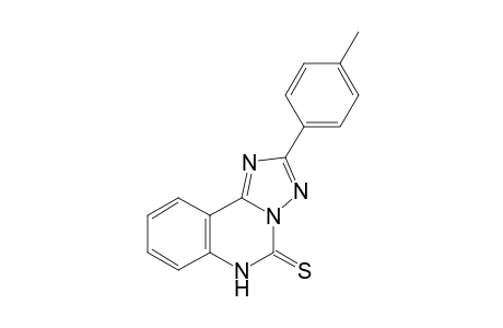 2-(p-Tolyl)-1,2,4-triazolo[1,5-c]quinazoline-5(6H)-thione