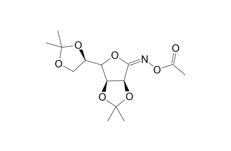 D-Mannonimidic acid, N-(acetyloxy)-2,3:5,6-bis-O-(1-methylethylidene)-, .gamma.-lactone