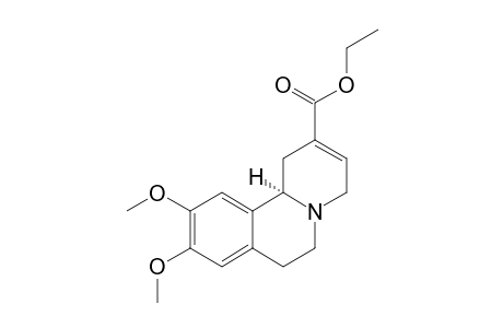 ETHYL-(9,10-DIMETHOXY-1,5,6,11B-ALPHA-TETRAHYDRO-3H-BENZO-[A]-QUINOLIZIN-2-YL)-CARBOXYLATE