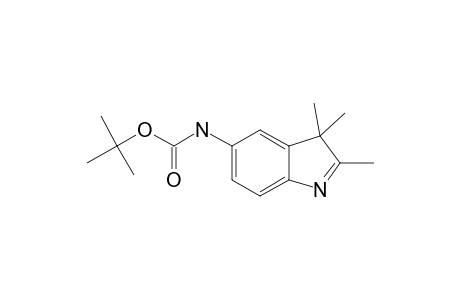 5-Tert.butyloxy carboxamido-2,3,3-trimethyl-3H-indole