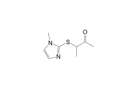 3-(1-Methylimidazol-2-yl)sulfanylbutan-2-one