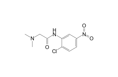 N-(2-chloranyl-5-nitro-phenyl)-2-(dimethylamino)ethanamide