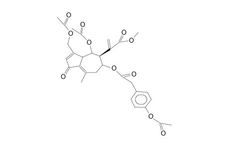 METHYL-2-OXO-6A,15-DIACETOXY-8A-(P-ACETOXYPHENYLACETOXY)-GUAIA-1(10),3,11-TRIEN-5AH-12-OATE