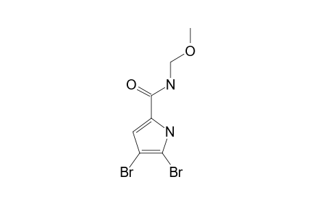 4,5-dibromo-N-(methoxymethyl)-1H-pyrrole-2-carboxamide