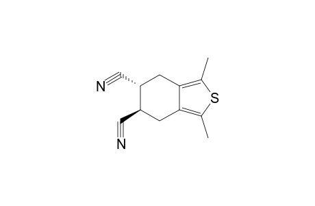 (5R,6R)-1,3-dimethyl-4,5,6,7-tetrahydro-2-benzothiophene-5,6-dicarbonitrile