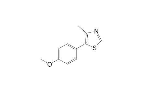 5-(p-Methoxyphenyl)-4-methylthiazole