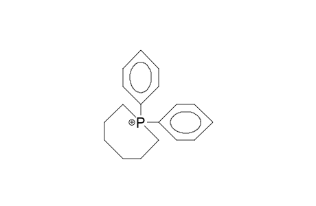 1,1-Diphenyl-phosphepanium cation