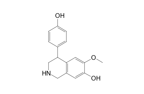 7-Isoquinolinol, 1,2,3,4-tetrahydro-4-(4-hydroxyphenyl)-6-methoxy-, (S)-