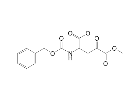 2-(benzyloxycarbonylamino)-4-keto-glutaric acid dimethyl ester