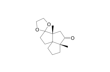 (5R,8R)-4,4-Ethylidenedioxy-5,8-dimethyltricyclo[6.3.0.0(1,5)]undecan-7-one