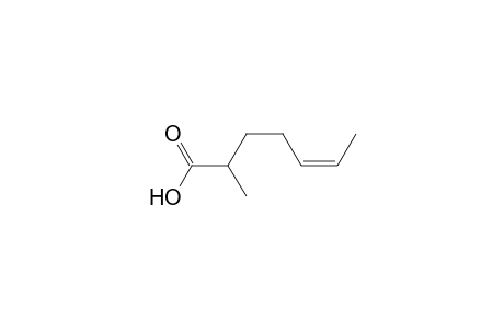 5-Heptenoic acid, 2-methyl-, (Z)-(.+-.)-