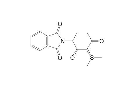 2-[3-(dimethyl-$l^{4}-sulfanylidene)-2,4-diketo-1-methyl-pentyl]isoindoline-1,3-quinone
