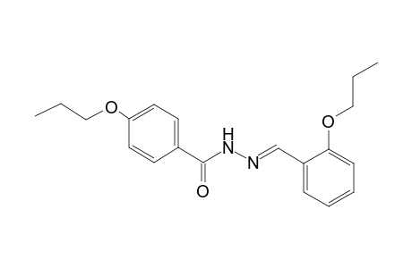 Benzohydrazide, 4-propoxy-N2-(2-propoxybenzylideno)-
