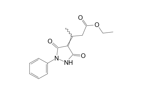 3,5-dioxo-beta-methyl-1-phenyl-deltafour,beta-pyrazolidinepropionic acid, ethyl ester