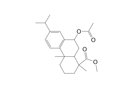 9-Acetoxy-7-isopropyl-1,4a-dimethyl-2,3,4,9,10,10a-hexahydrophenanthrene-1-carboxylic acid methyl ester
