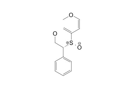 (S,SS,Z)-3-[(2-HYDROXY-1-PHENYLETHYL)-SULFINYL]-1-METHOXYBUTA-1,3-DIENE