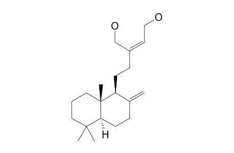 (+)-LABDA-8(17),13(Z)-DIENE-15,16-DIOL