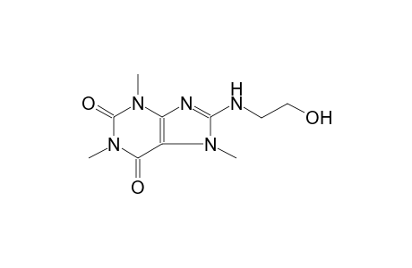 8-[(2-hydroxyethyl)amino]-1,3,7-trimethyl-3,7-dihydro-1H-purine-2,6-dione