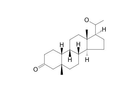 20-Hydroxy-5-methyl-19-nor-5.beta.,9.beta.,10.beta.-pregnan-3-one