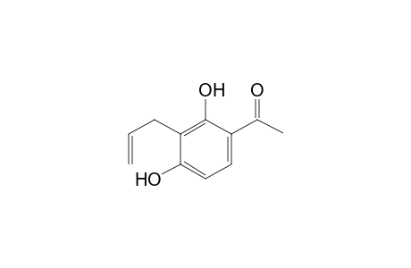 1-(2,4-dihydroxy-3-prop-2-enylphenyl)ethanone