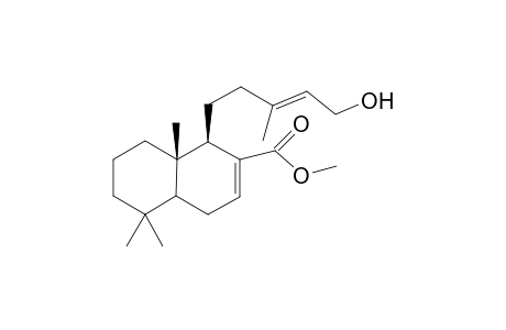 (1R,8aS)-1-[(E)-5-hydroxy-3-methyl-pent-3-enyl]-5,5,8a-trimethyl-1,4,4a,6,7,8-hexahydronaphthalene-2-carboxylic acid methyl ester