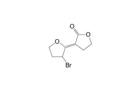 3-Bromotetrahydro[2,3']bifuranylidene-2'-one