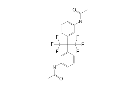 2,2-BIS-(3-ACETAMINOPHENYL)-PERFLUOROPROPANE