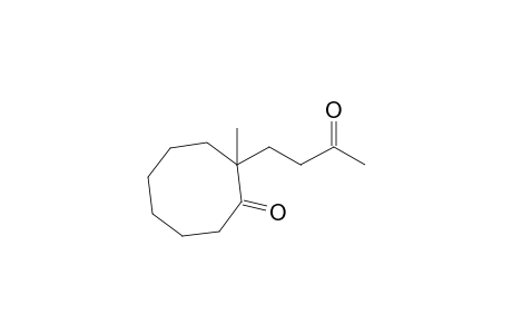2-Methyl-2-(3'-oxobutyl)cyclooctanone
