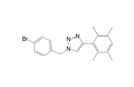 1-(4-Bromobenzyl)-4-(2,3,5,6-tetramethylphenyl)-1H-1,2,3-triazole