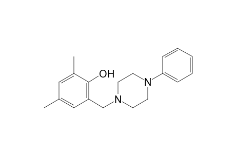 2,4-Dimethyl-6-[(4'-phenylpiperazin-1'-yl)methyl]phenol
