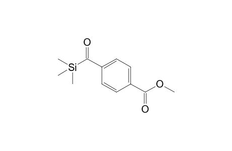 4-trimethylsilylcarbonylbenzoic acid methyl ester