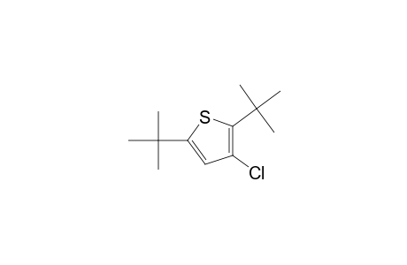 2,5-Di-t-butyl-3-chlorothiophene