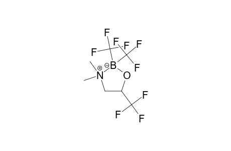 1-Oxa-2-borata-3-azoniacyclopentane, 3,3-dimethyl-2,2,5-tris(trifluoromethyl)-