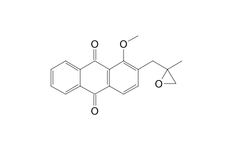 1-Methoxy-2-(2'-methyloxiran-2-ylmethyl)anthraquinone